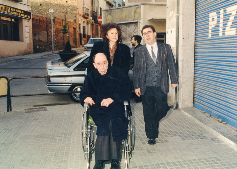 1991 Visita a Ràdio Ripollet